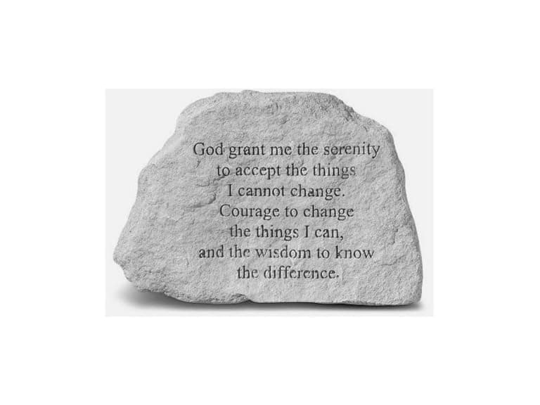 Kay Berry Engraved Garden Stone - Image 1