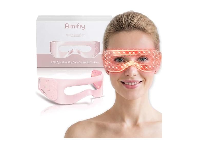 Amifiy Red Light Therapy Eye Mask Pink - Image 1