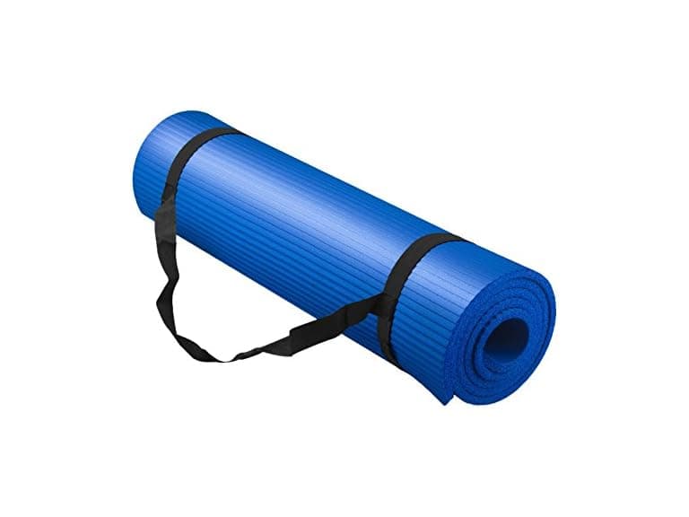 Bojing Yoga Mat, Thick NBR, Blue - Image 1