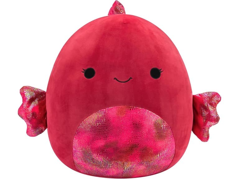Squishmallows Original 20" Barella Raspberry Betta Fish - Image 1