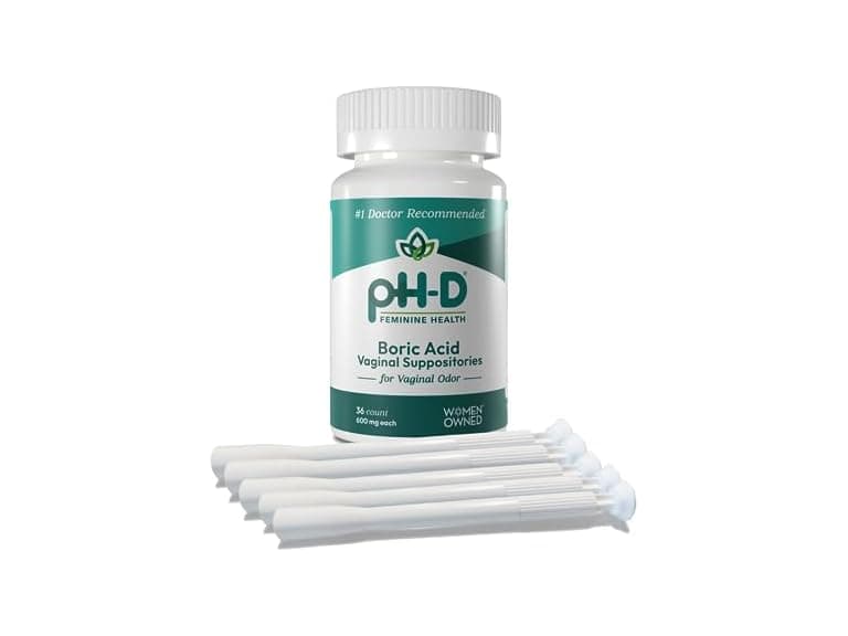 pH-D Boric Acid Suppositories - Image 1