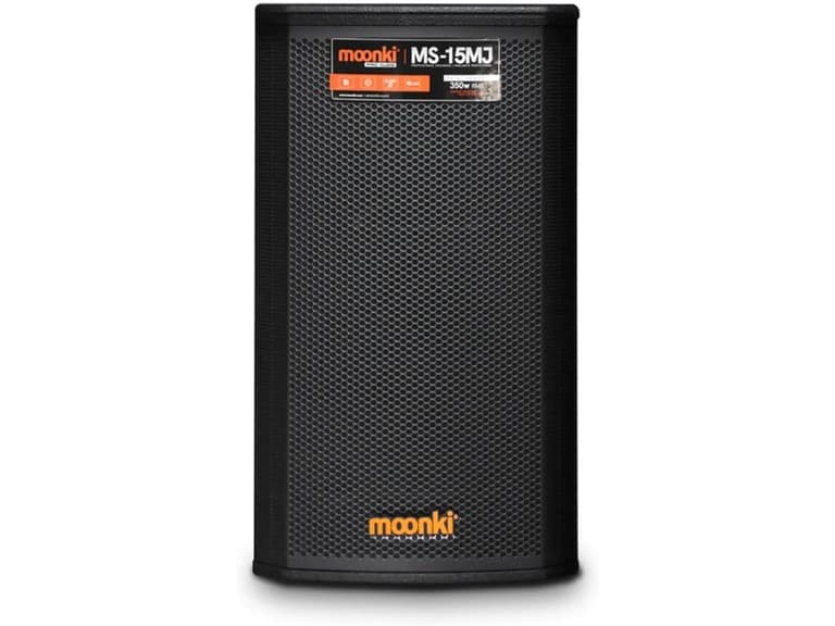 (NEW) Moonki Sound MS-15MJ Pro Audio DJ Speaker 15-inch Woofer Class D Amplifier - Image 1