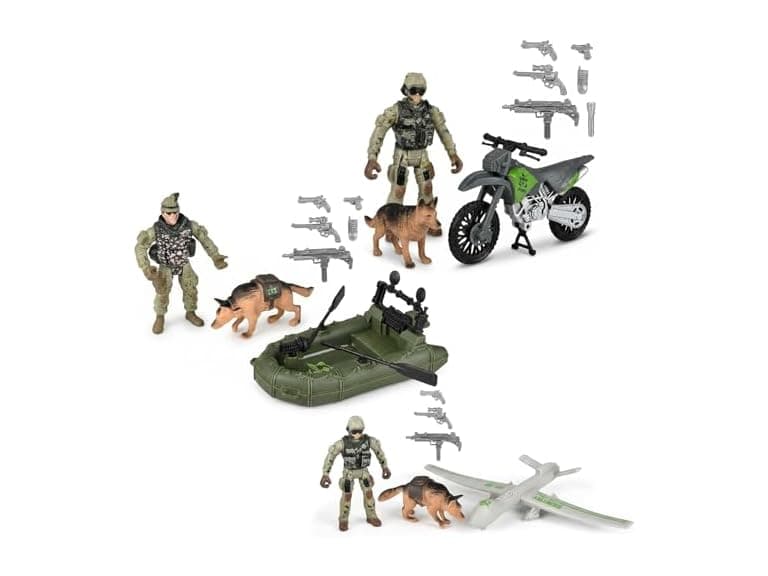 4 Piece Soldier Search Playset - Image 1
