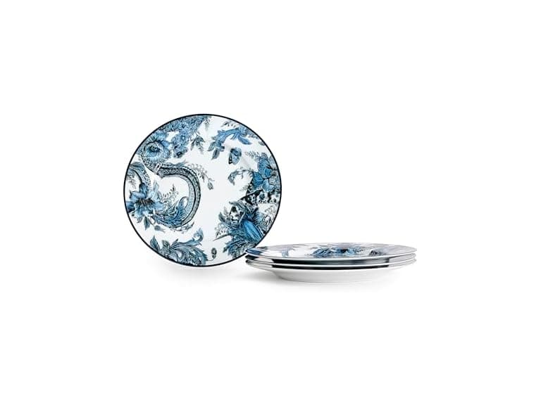 Marchesa Monarcha 4-Piece Salad Plate Blue - Image 1