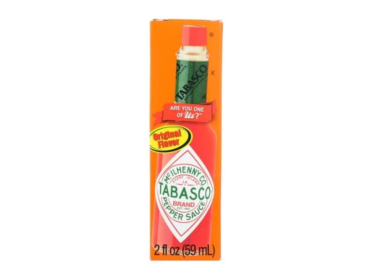 Tabasco Pepper Sauce, Original Flavor, 2-Oz - Image 1