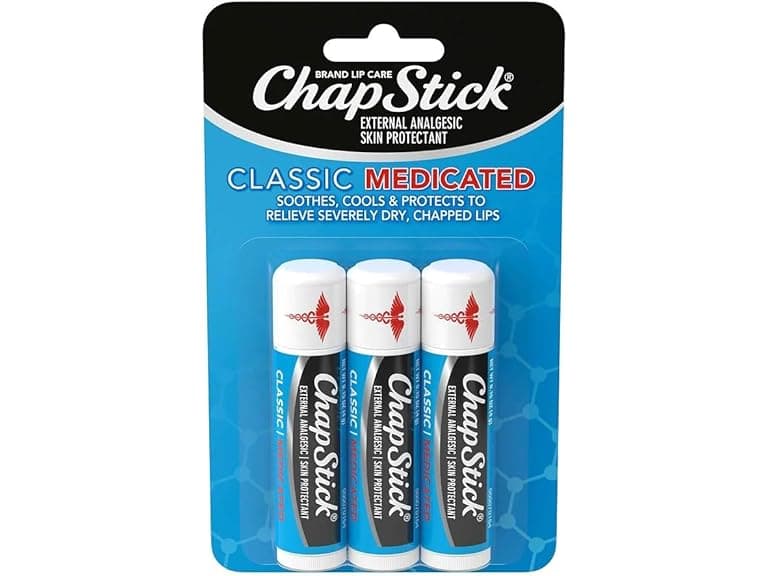 ChapStick Classic Medicated Lip Balm & Skin Protectant - Image 1
