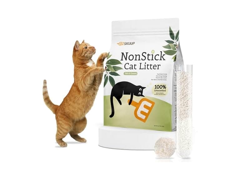 EZSKUUP Non-Stick Ultra Clumping Tofu Cat Litter - Image 1