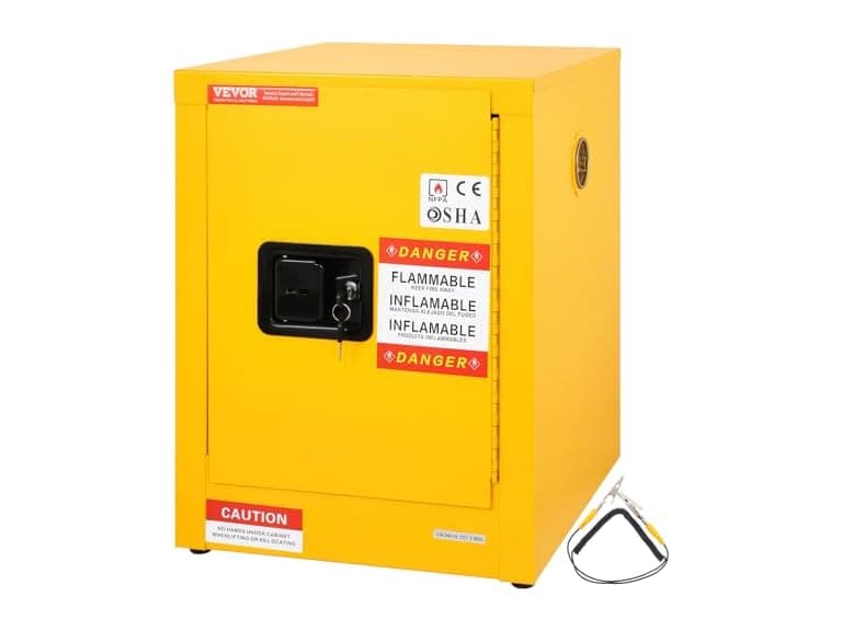 Flammable Safety Cabinet, 12 Gal, Cold-Rolled - Image 1