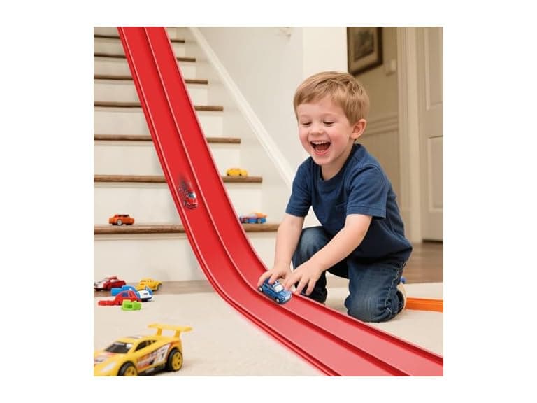 INKZOO Flex Track Flexible Race Track for Kids - Image 1