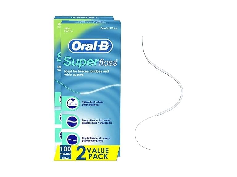 Oral-B Super Floss 50ct (2pk) - Image 1