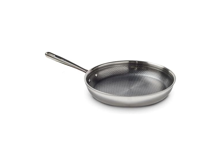 T-fal HybridMesh Tri-Ply Stainless Steel Fry Pan 12 Inch - Image 1