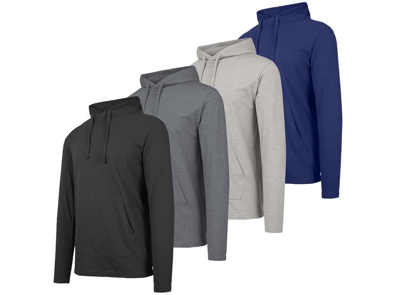 3Pk Asst Mens Cotton Pullover Hoodie - Image 1