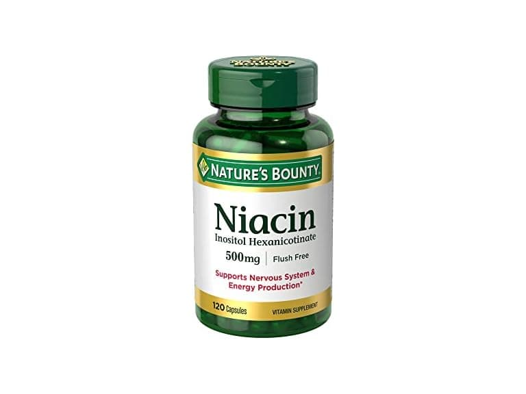 Nature's Bounty Niacin 500mg Flush Free 120ct - Image 1