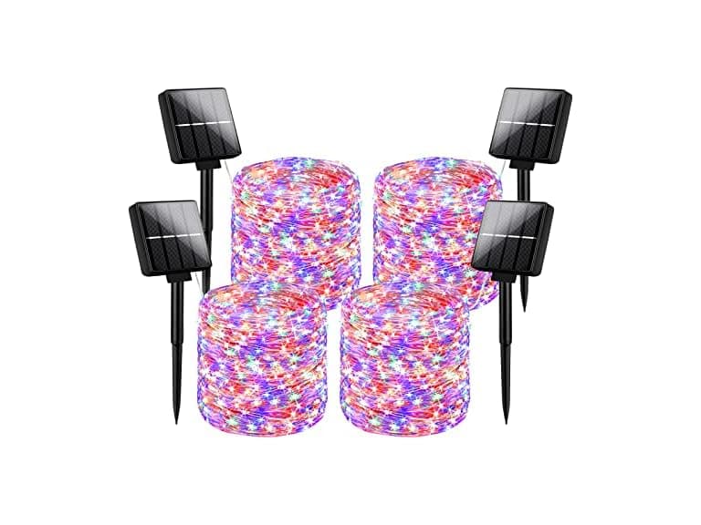 Brightever 4-Pack Solar String Lights Outdoor 288FT - Image 1