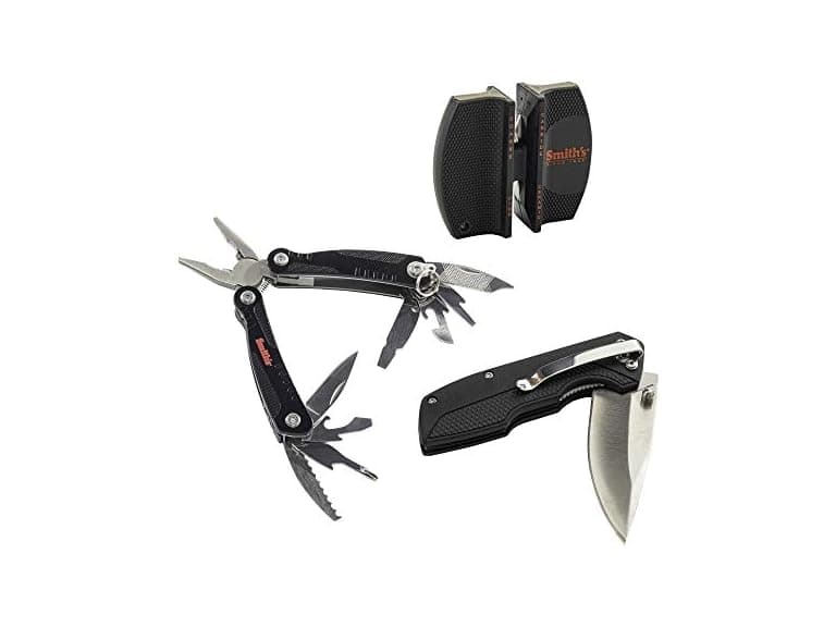 SMITH’S 3-Piece Folding Knife Combo Kit - Image 1