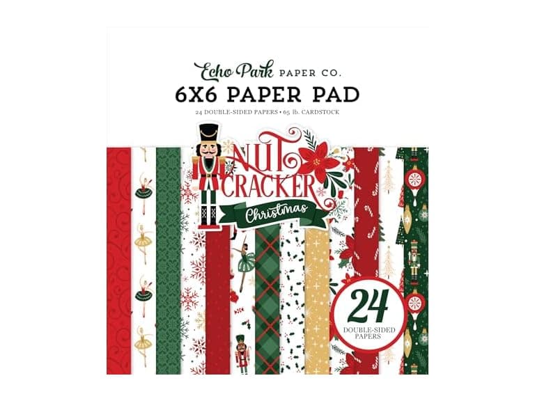 Nutcracker Christmas 6x6 Paper Pad - Image 1