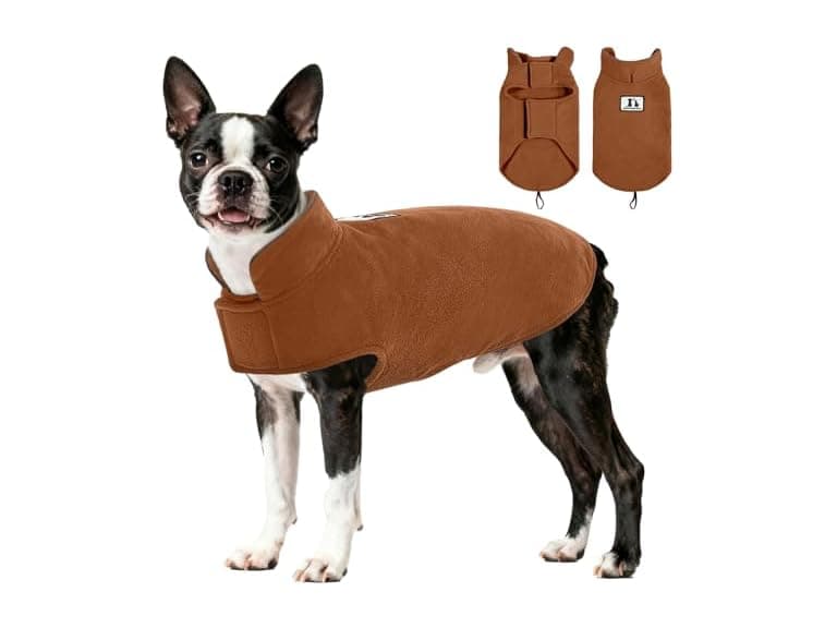 DENTRUN Reversible Dog Winter Coat, Windproof - Image 1