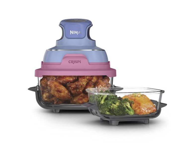 Ninja Crispi 4-in-1 Glass Air Fryer in Plum Daydream - Image 1