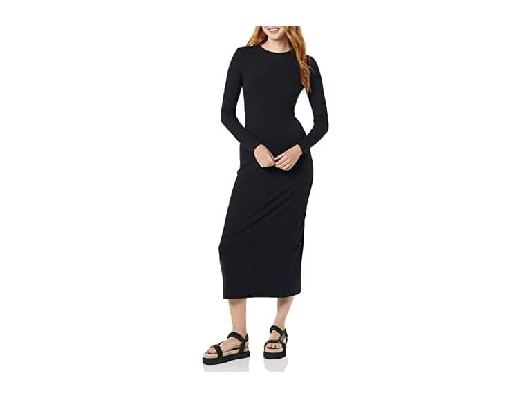Amazon Essentials Women (XS) Wide Rib Open Dress - Image 1