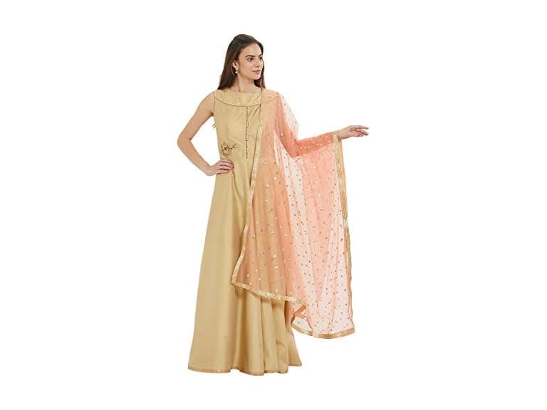 Dupatta Bazaar (Free) Woman's Embellished Dupatta - Image 1