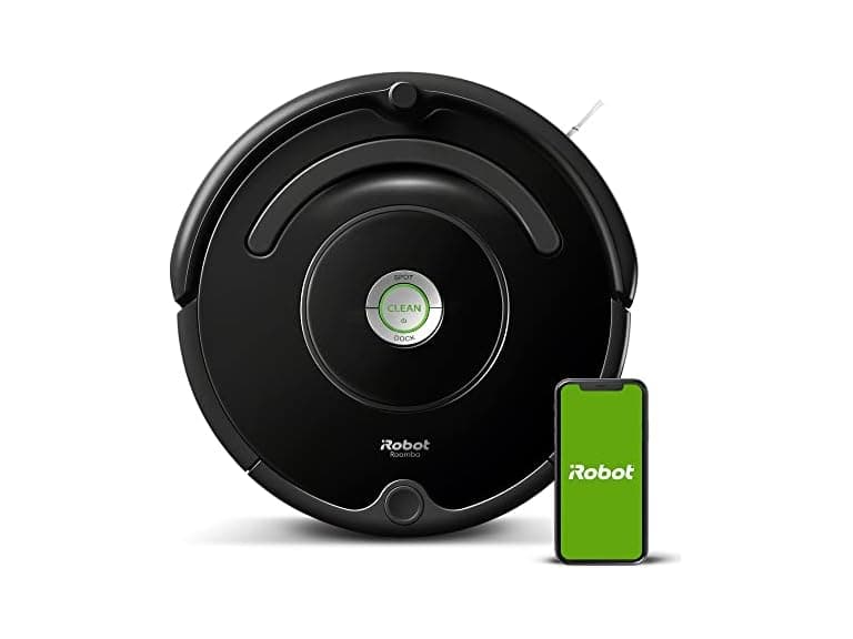 iRobot Roomba 675 Robot Vacuum - Black - Image 1