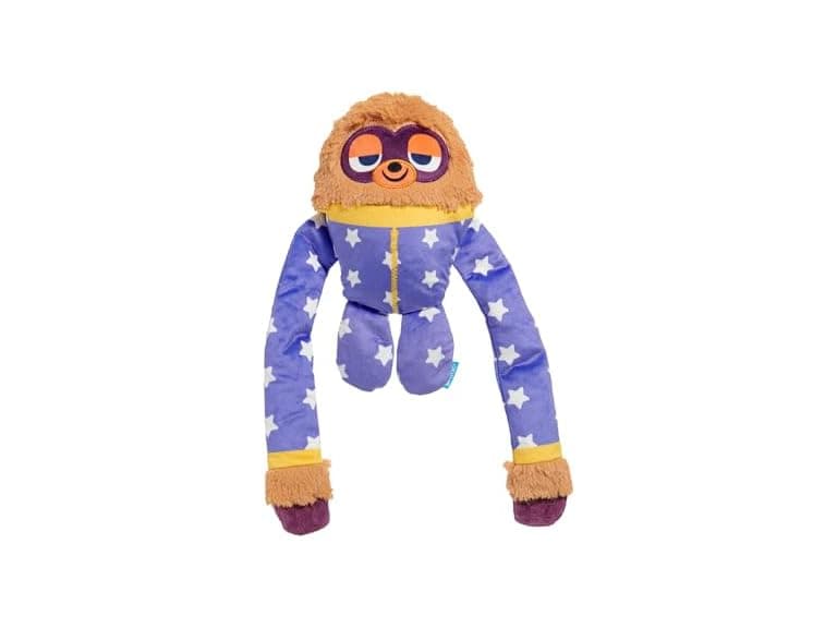 Barkbox Slow Jams Dan Dog Toy Plush Sloth - Image 1