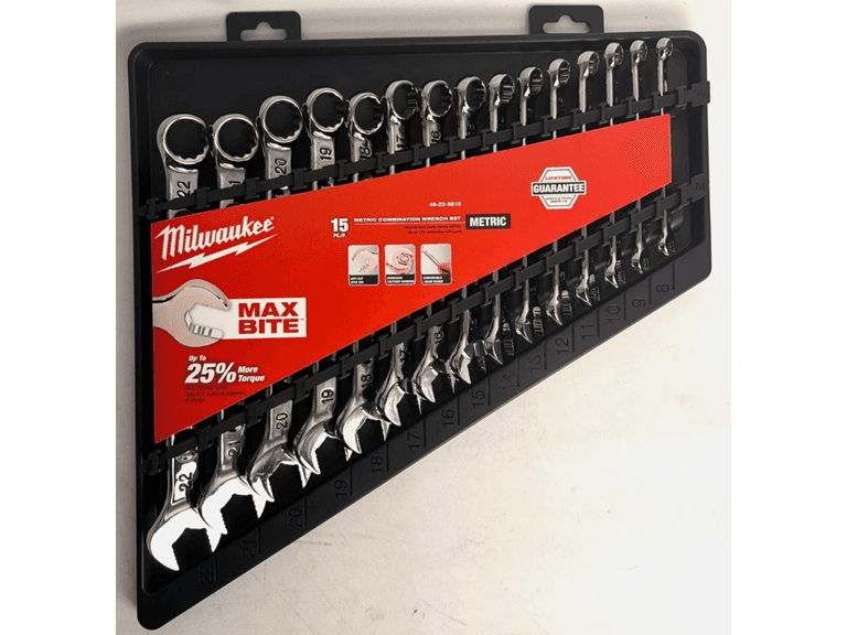 Milwaukee 48-22-9515 15pc Combination Wrench Set - Image 1