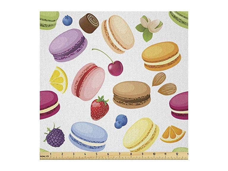 Lunarable Colorful Fabric by The Yard - Image 1