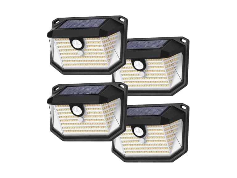 Brightever 4-Pack Solar Outdoor Lights - Image 1
