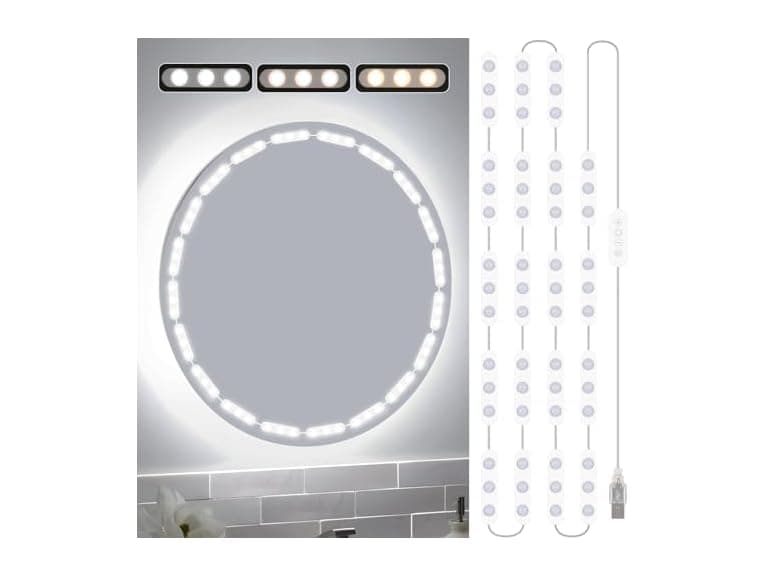 Bairth 20 Dimmable LED Vanity Lights for Mirror - Image 1