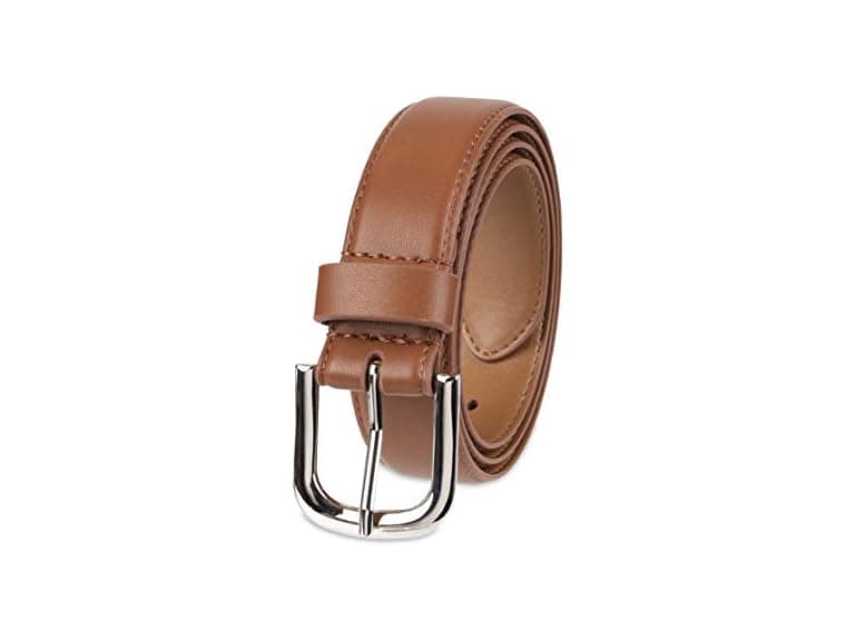 Amazon Essentials Women 3X Classic Jean Belt Tan - Image 1