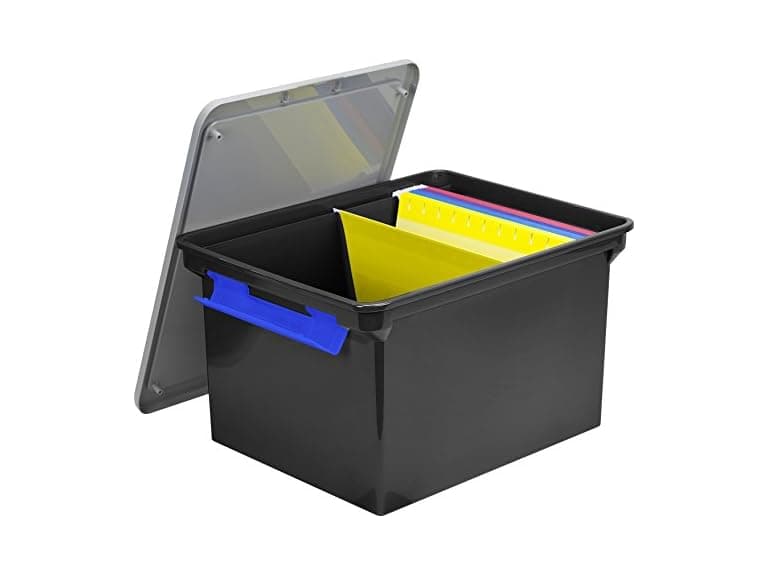 Storex Utility Tote with Locking Handles - Image 1