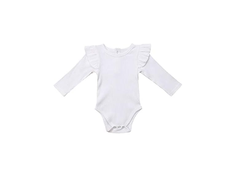 Ma&baby (6-12 MOS) Infant Girl Romper Bodysuit - Image 1