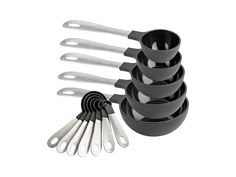 12 Pc Measuring Cups & Spoons Set - Image 1