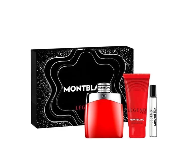 Montblanc Legend Red/Mont Blanc 3 Pc Set (M) EDP - Image 1