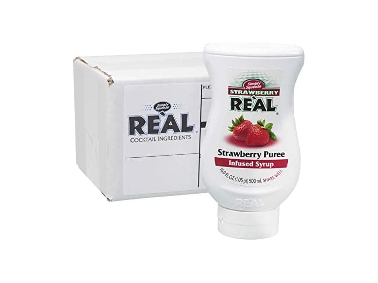 Strawberry Real, Strawberry Puree Infused Syrup - Image 1