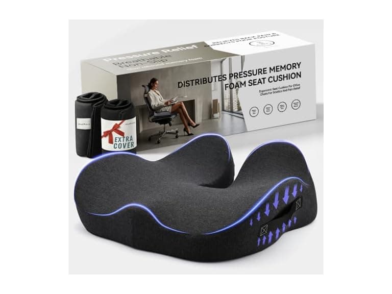 Memory Foam Seat Cushion - Image 1