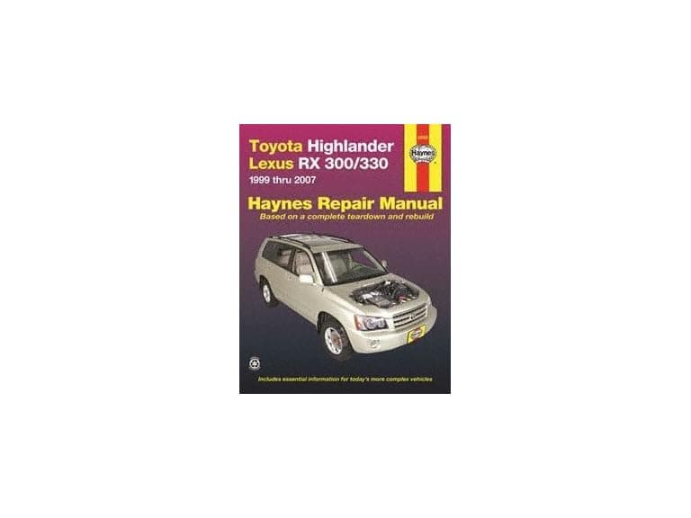 Haynes Repair Manual:Toyota Highlander - Image 1