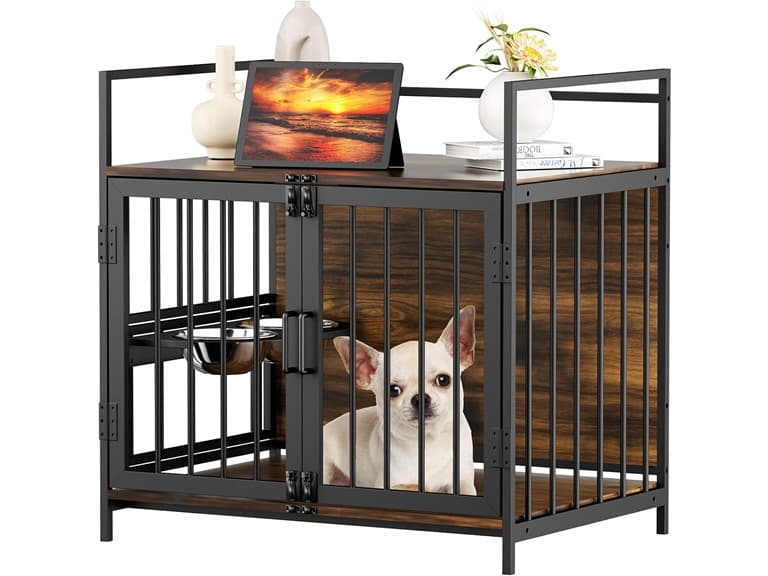 ROOMTEC Dog Crate Furniture-Style Cages for Small Dogs - Image 1