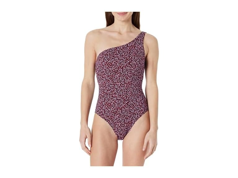Amazon Essentials Women One-shoulder Swimsuit - Image 1
