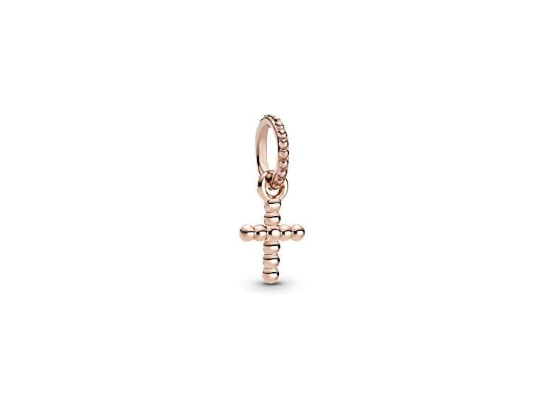PANDORA Beaded Cross Dangle Charm (Open Box) - Image 1