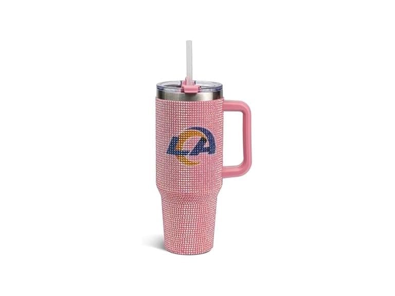 LOS ANGELES RAMS 40oz Bling Tumbler - Image 1