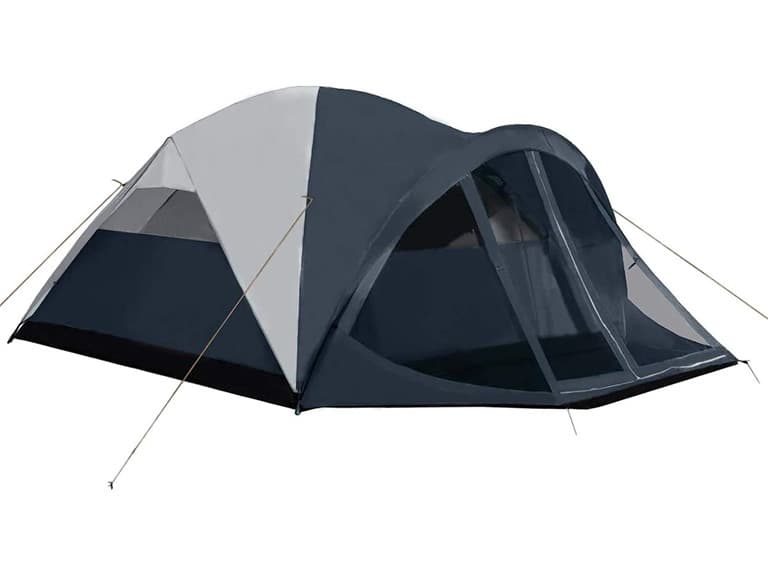 Pacific Pass 6 Person Dome Tent w/ Removable Rain Fly - Image 1