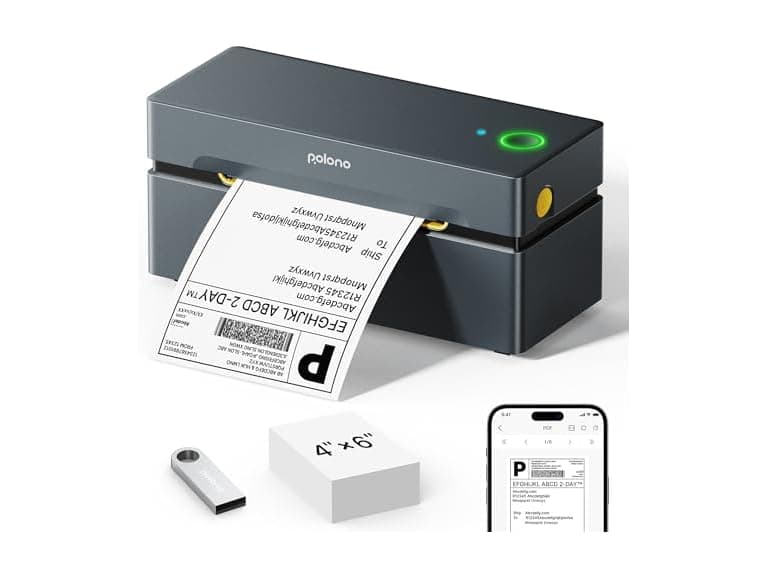 Bluetooth Thermal Shipping Label Printer - Image 1