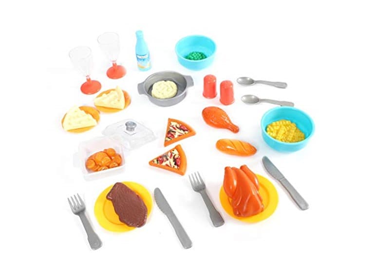 Just Like Home Play Fun Dinner Set - Image 1