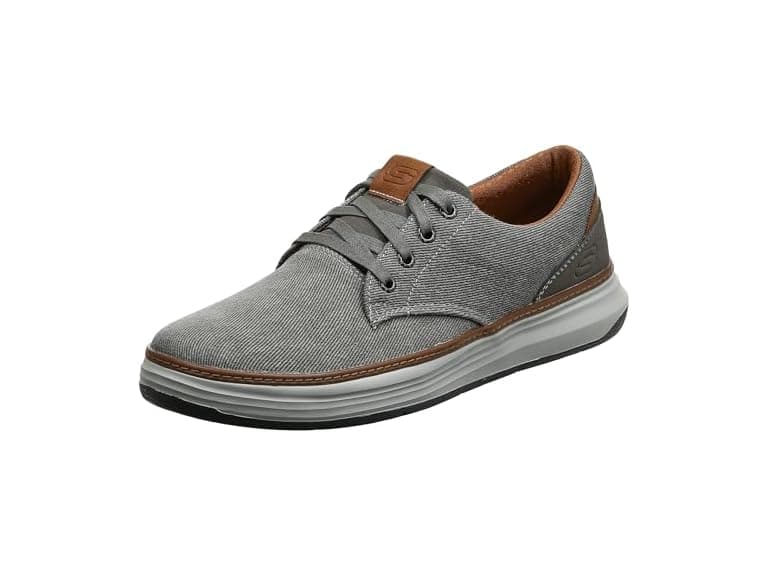 Skechers Men's Moreno Canvas Oxford Shoe (10.5) - Image 1