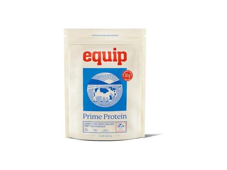 Equip Foods Prime Beef Protein Powder 30 Servings - Image 1