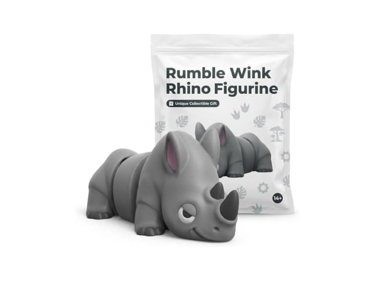 Generic Rumble Wink Rhino Collectible Figurine - - Image 1