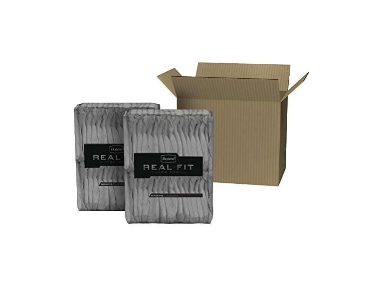 Depend Men Incontinence Max Absorbency Briefs - Image 1