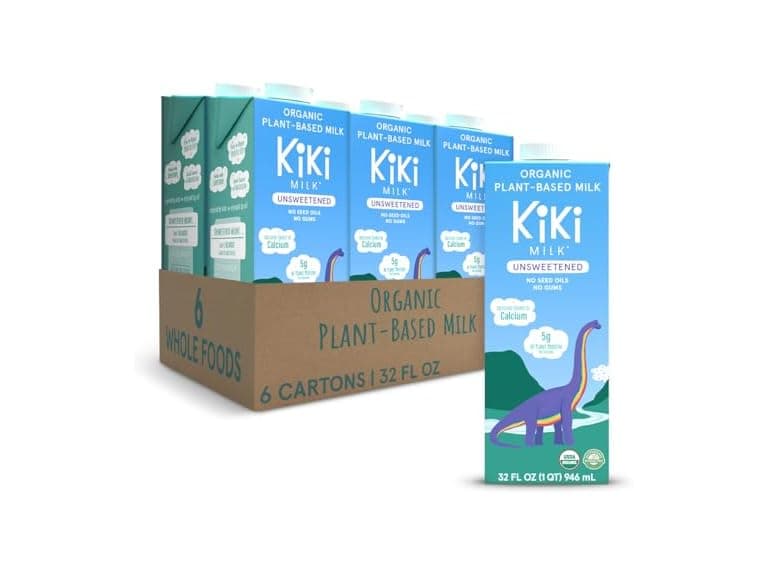 6PK Kiki Milk Plant Based Milk - Organic Unsweetened - Image 1